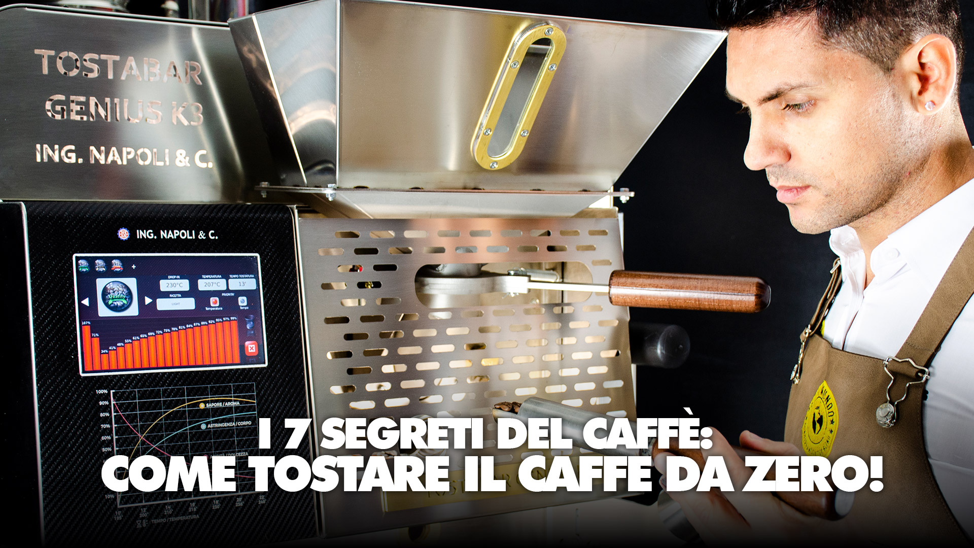 come tostare il caffè, tostatura del caffè spiegazione video